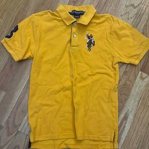 Boys US Polo Assassination polo shirts Sz 10-12 EUC